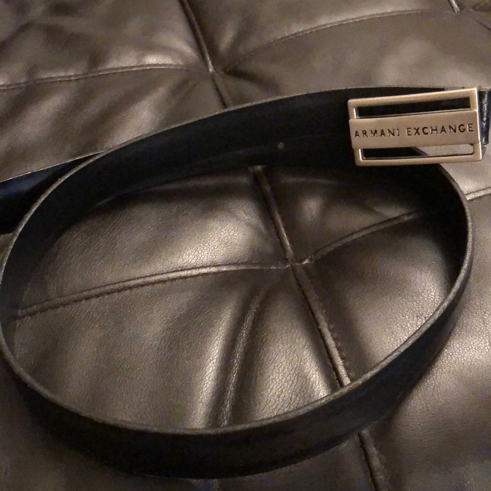Armani Exchange belt.